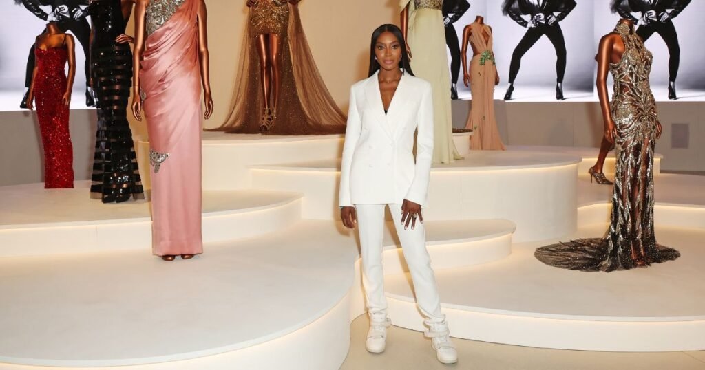 Naomi Campbell can pull a crowd – and a look